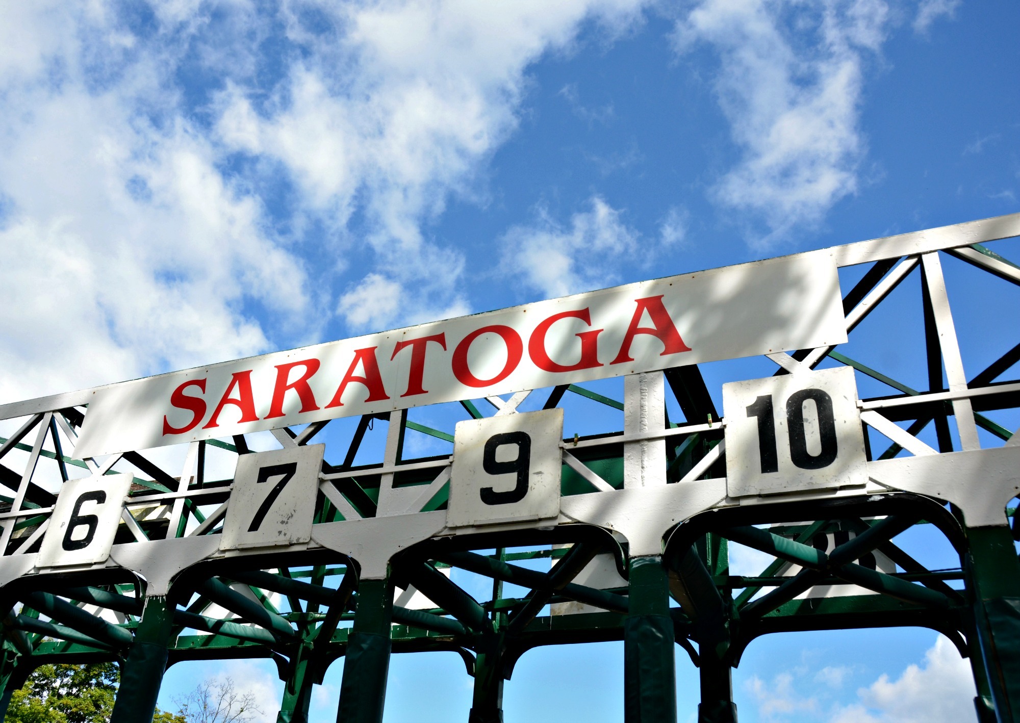 Saratoga Sign